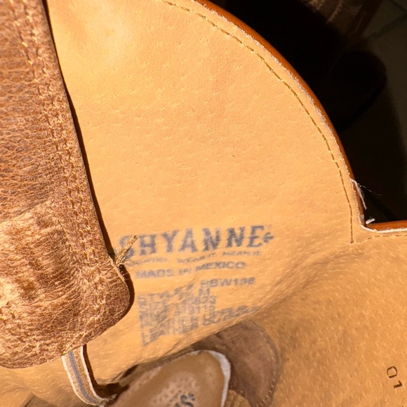 Brand new Shyanne Brown Leather Western Heeled Cowboy Boots - Picture 8 of 13